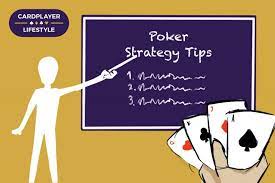 Poker Strategies - 4 Simple Tips